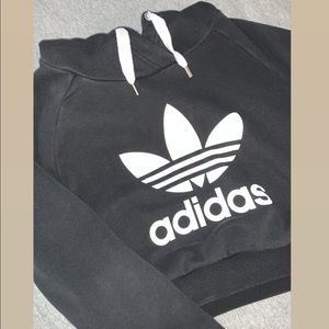 Size S - Cropped Adidas hoodie